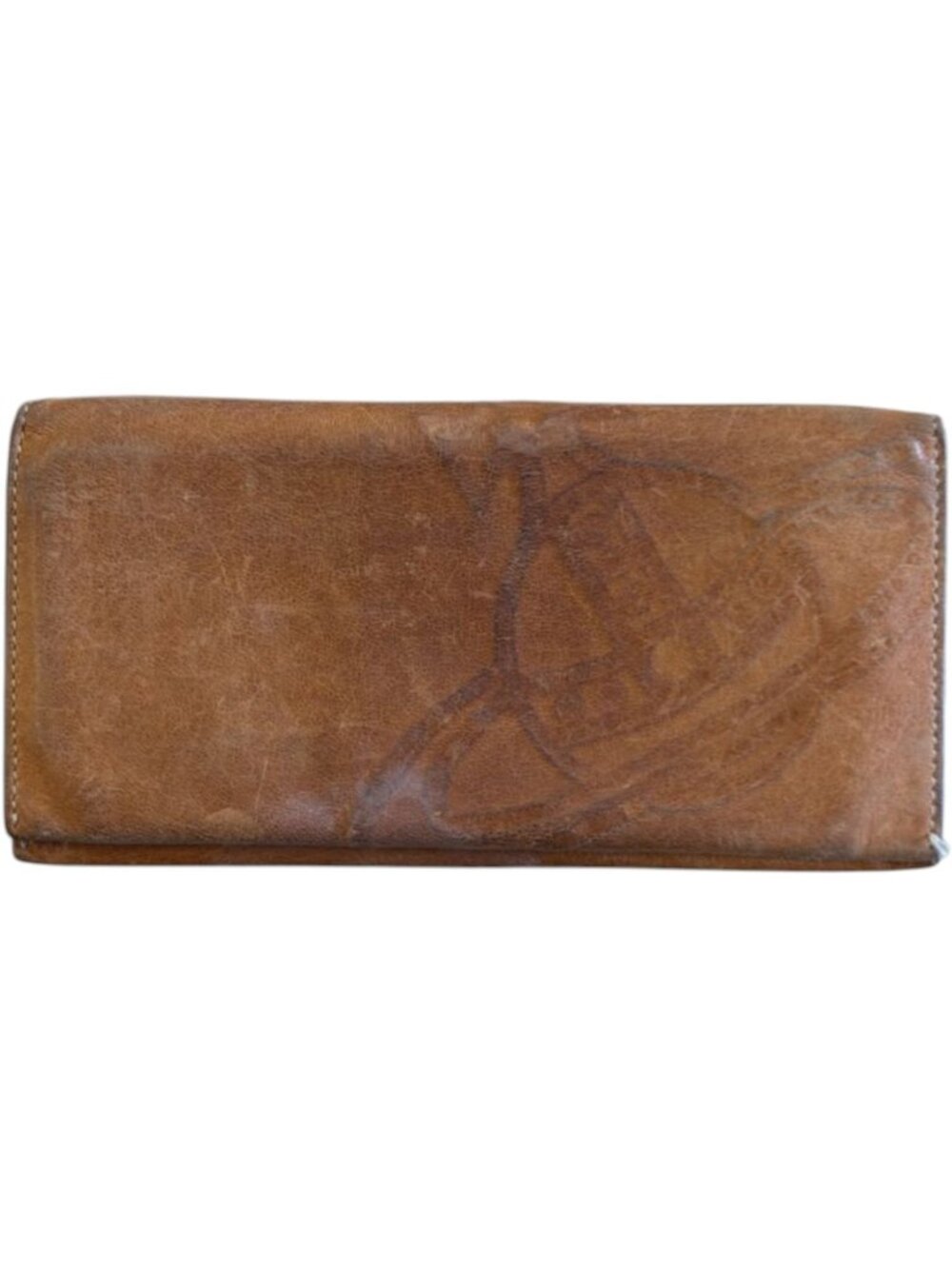 743139CR C1 Wallet Long Brown Leather